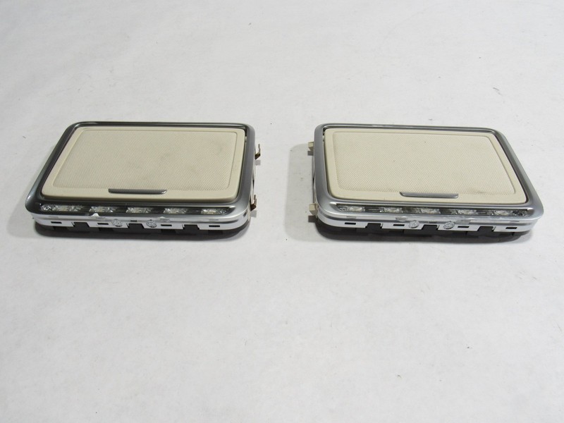 18-20 Mercedes S560 W222 2020 Rear Left Right Roof Vanity Mirror Set Pair :M