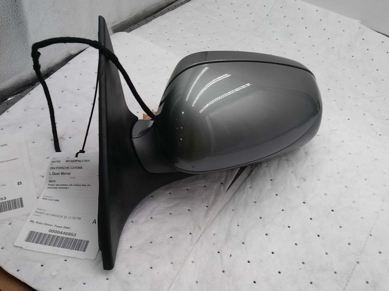 2004 Porsche Cayenne Left Door Mirror Assembly - Used, 160K Miles, OEM No