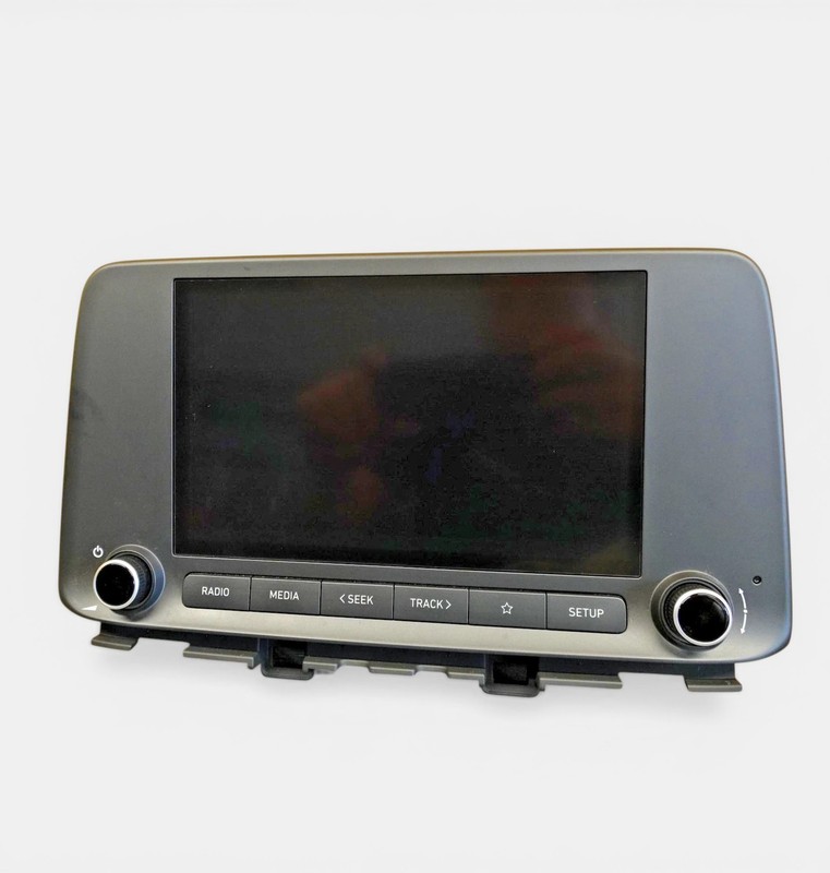 2022-2023 HYUNDAI KONA DASH CENTER DISPLAY SCREEN & RADIO RECEIVER MODULE OEM