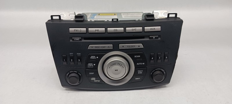 2011 MAZDA 3 radio receiver MP3 AM-FM-CD BBM566AR0 OEM 11