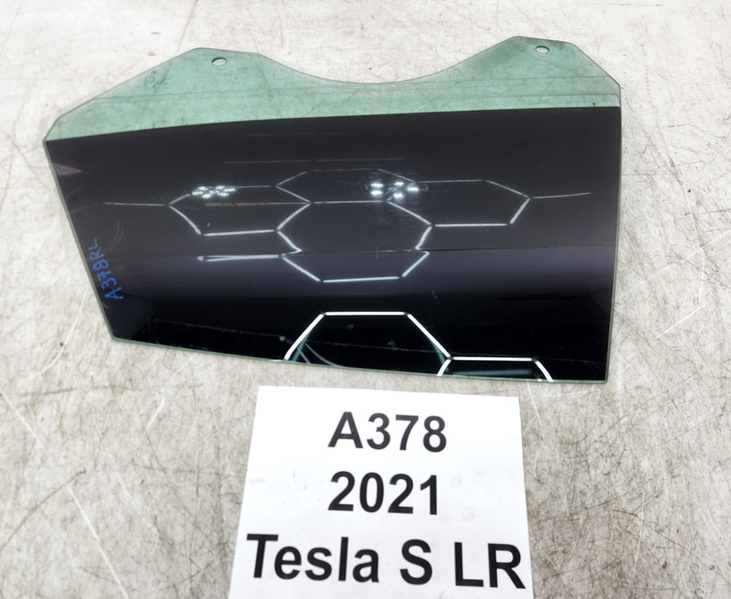 ✅ 2021-2025 OEM Tesla Model S Rear Left Driver Side Door Window Glass Tinted