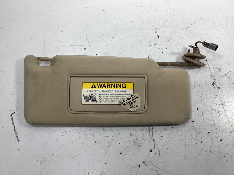 05-08 Acura RL Right SunVisor Beige OEM