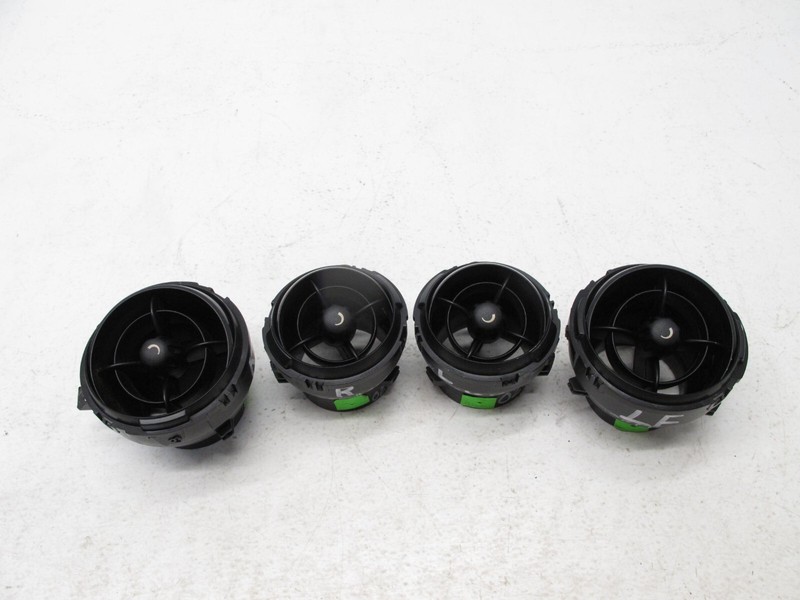 11-14 MINI COOPER S COUNTRYMAN R60 DASHBOARD AIR VENT GRILLE TRIM SET OEM 021924