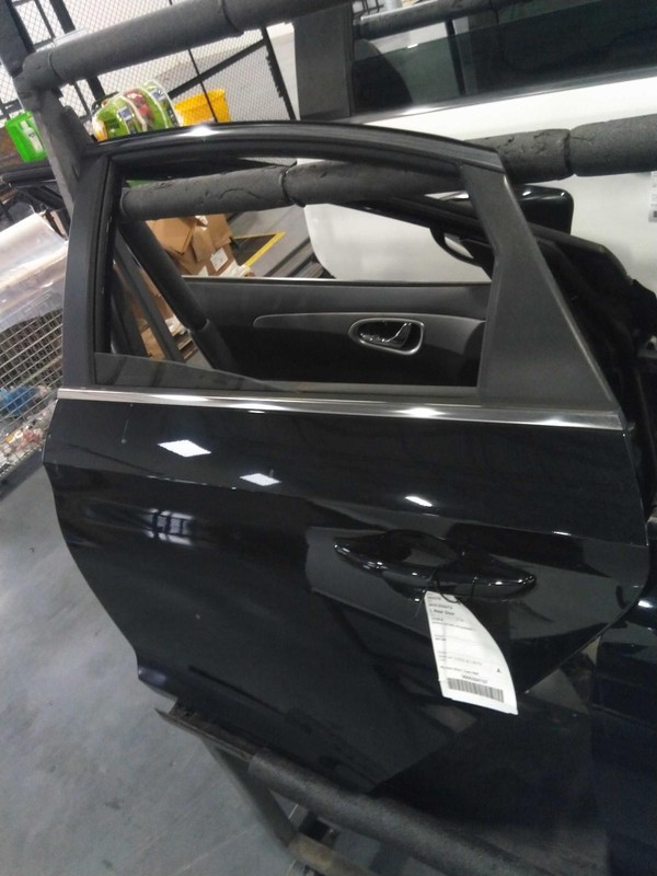 2019 Hyundai Sonata Left Rear Door Black 665920 Good Condition 147K Miles