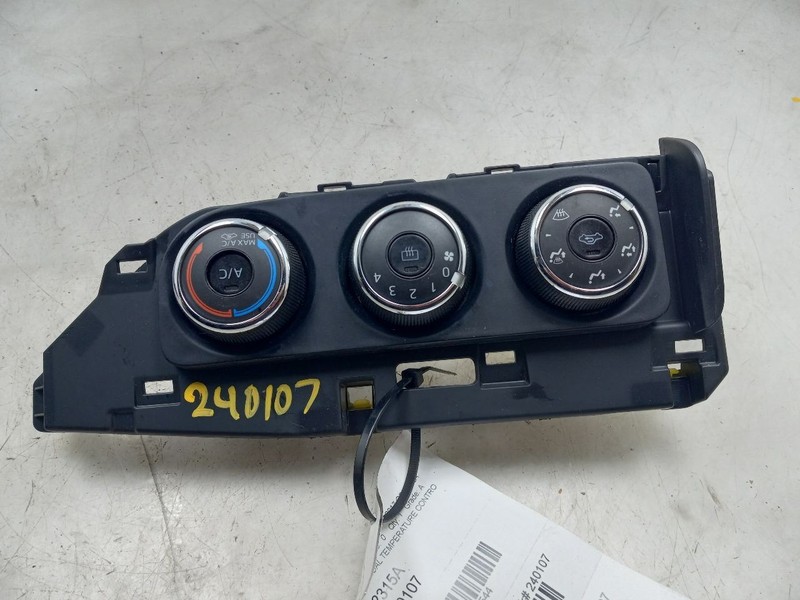14 15 16 17 18 19 TOYOTA COROLLA MANUAL TEMPERATURE CONTROL