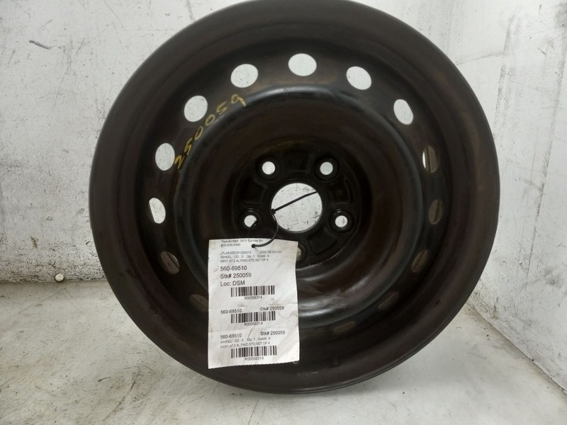 Wheel 16x6-1/2 Steel Fits 08-15 SCION XB