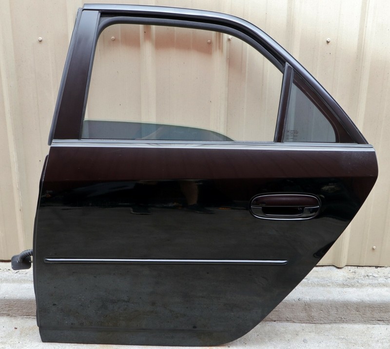 2003-2007 Cadillac CTS CTS-V Black Left LH Driver Side Rear Door Used OEM GM