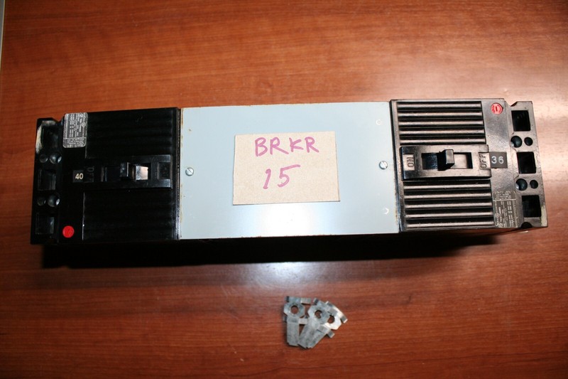 GE TED134060 TED134090 Twin Circuit Breaker 3 pole 60A 90A 480V Max
