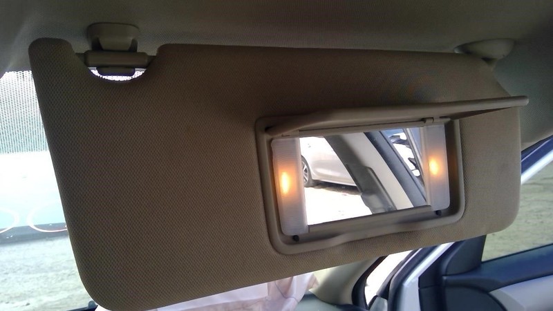 Passenger Sun Visor Illuminated Sedan US Built Fits 13-17 ACCORD 735897