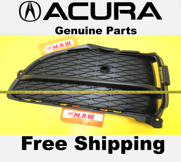 2021-25 ACURA TLX for GRILLE GRILL FRONT BUMPER COVER FOG LIGHT Driver Side LEFT