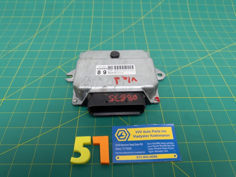 08-13 INFINITI G37 VQ37VHR engine VVT VARIABLE VALVE CONTROL MODULE COMPUTER OEM