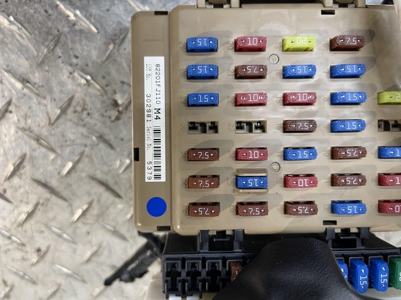 12 13 14 15 16 Subaru Impreza Interior Fuse Box Part #:- 82201FJ110 Oem Tested