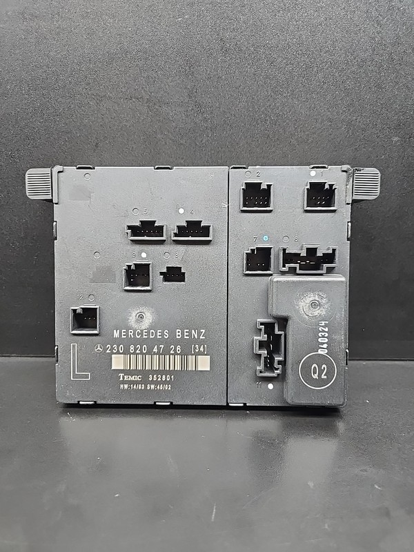 03-12 Mercedes R230 SL550 SL500 SL55 AMG Door Control Module Left Side OEM