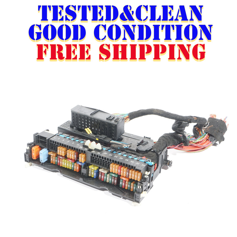 2007 - 2010 BMW X3 E83 3.0L INTERIOR FUSE BOX POWER DISTRIBUTION PANELOEM