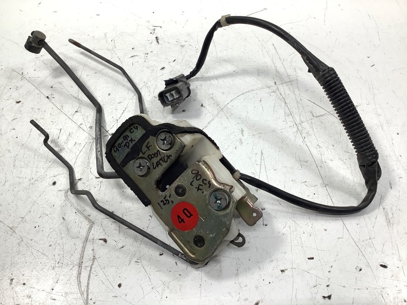 90-91 Honda Civic 4D DX Left Front Door Latch Lock Assembly 72150-SH2-A23 OEM