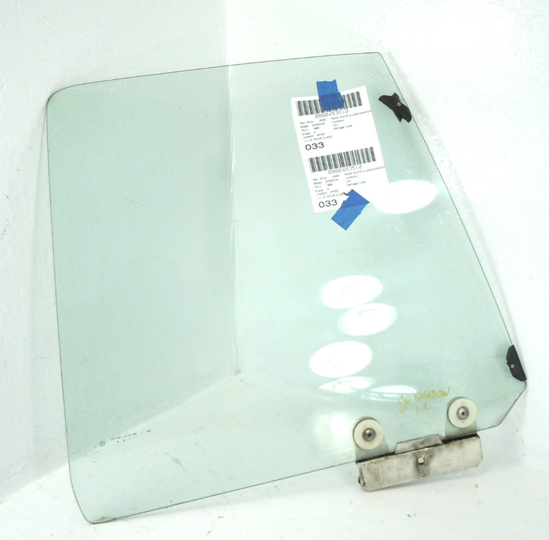 1987-1994 Dodge Shadow Rear Door Window Glass Driver Left OEM