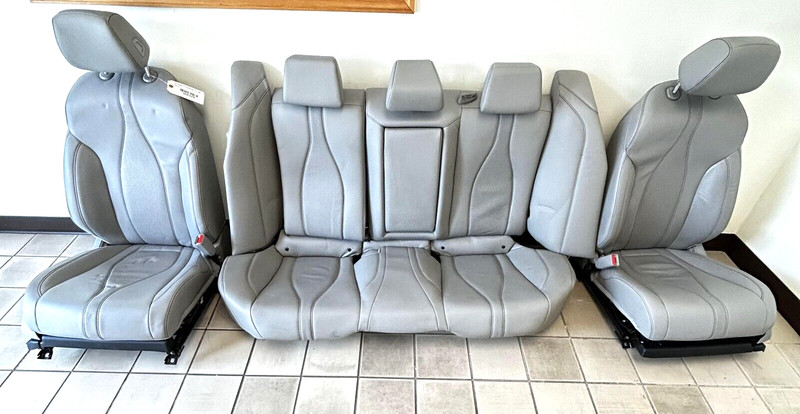 2021 ACURA TLX 1st Power Buckets 2nd Row Back Seats Seat Leather Set NH802L OEM