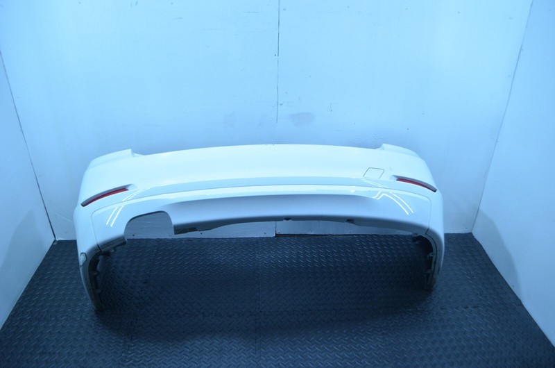12-15 BMW F30 328i REAR BUMPER COVER WHITE OEM