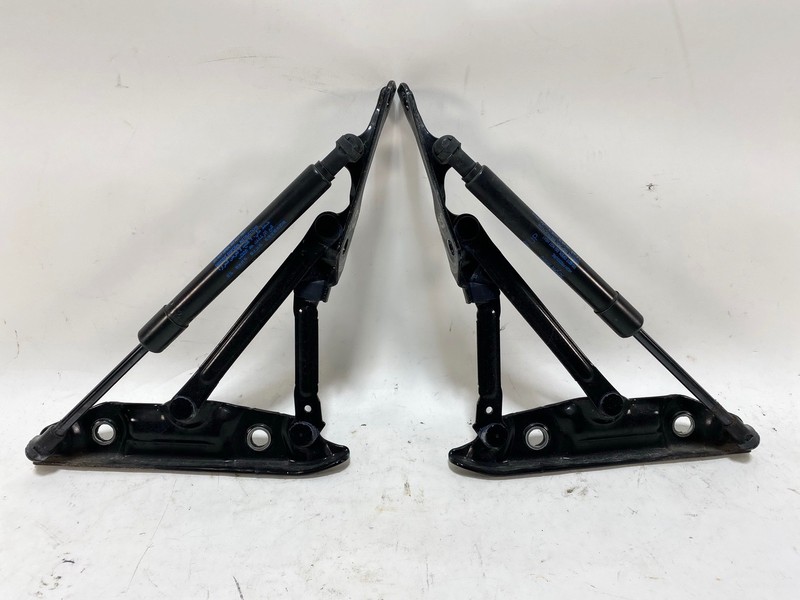 14-23 INFINITI Q50 REAR LEFT & RIGHT DECK TRUNK LID HINGE W/LIFT SUPPORT SET OEM