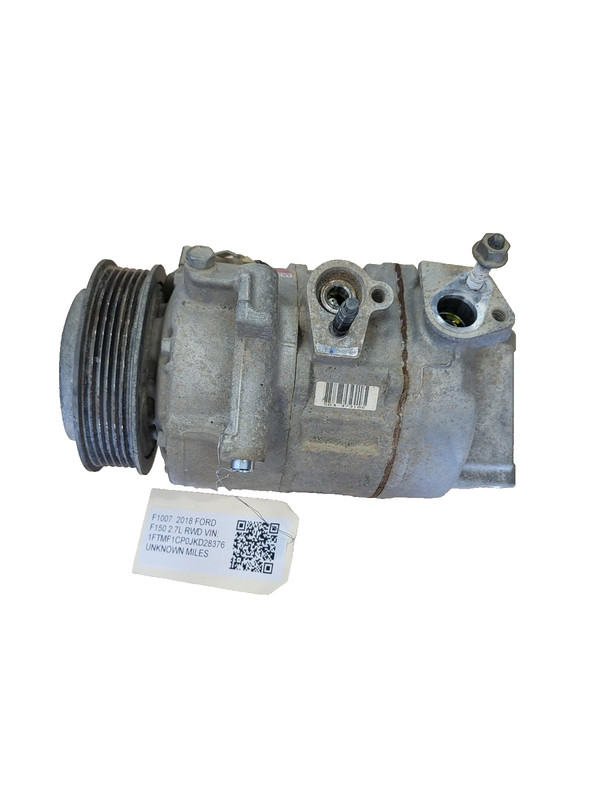 2018-2020 Ford F-150 A/C Air Conditioning Compressor JL3H-19D629-MC OEM 2.7L RWD