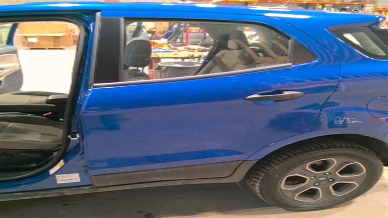 Driver Rear Side Door Without Privacy Tint Glass Fits 18-22 ECOSPORT 3415062