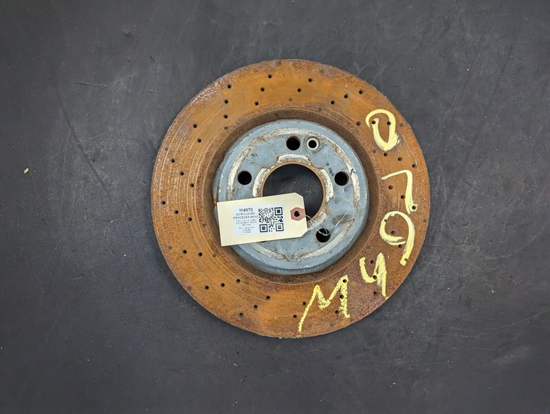 Front Right or Left Brake Rotor Disc 2018 Mercedes CLA250 2464212712 2014-2019