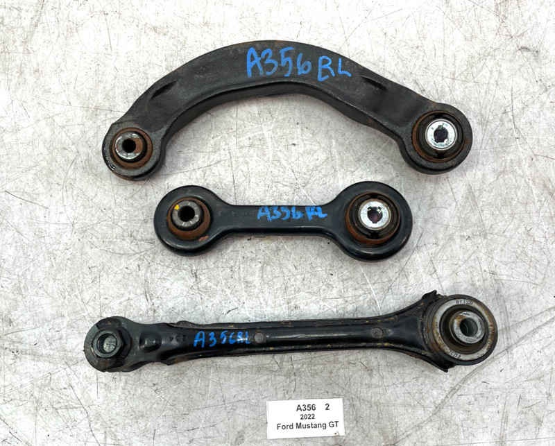 ✅ 15-23 OEM Ford Mustang GT Rear Left Driver Lower Upper Control Arm SET 7k