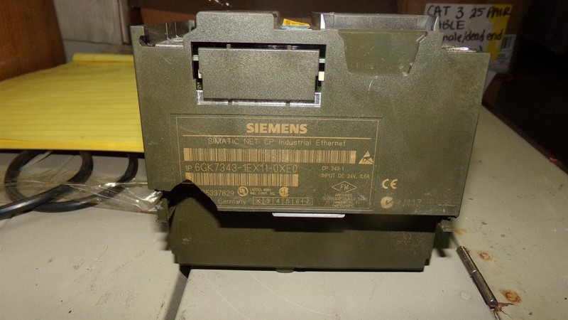 Siemens 6GK7343-1EX11-0XE0 Communication Module CP 343-1 P1178 VP P5 P3132