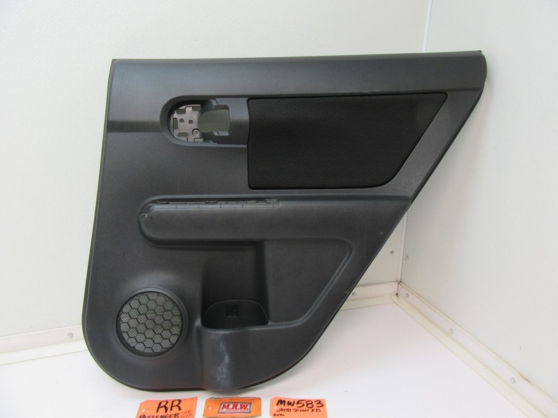 DOOR PANEL SPEAKER COVER ARMREST PASSENGER SIDE BACK RIGHT REAR SCION XB 08-15