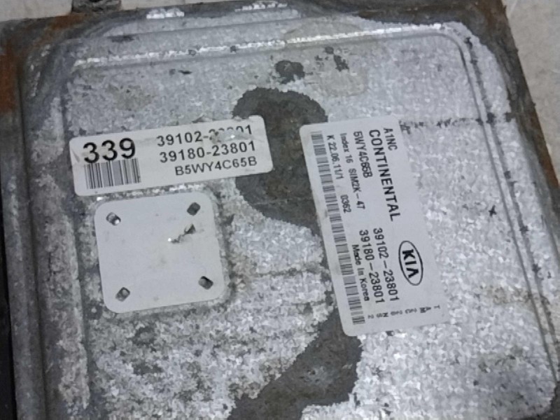 2011 KIA SOUL Engine Control Module ECM 2.0L OEM 3918023801 Used