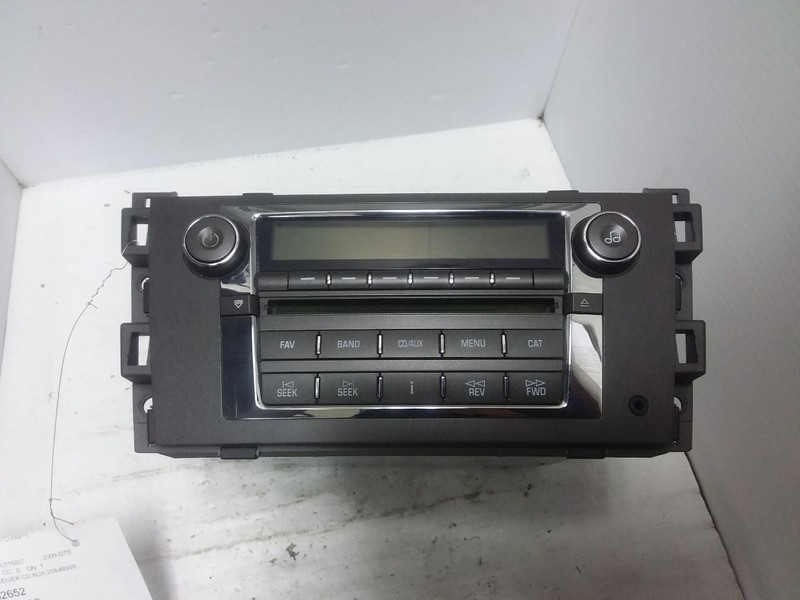 Radio Receiver AM FM Stereo CD changer MP3 Opt US9 Fits 08-11 DTS 25849389