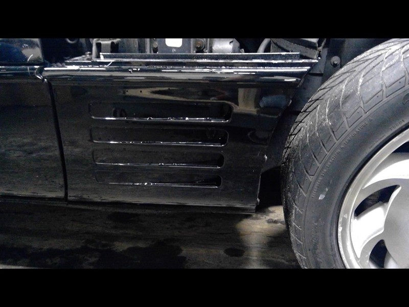 Passenger Right Fender Black 41U Fits 91-94 CORVETTE 1586058