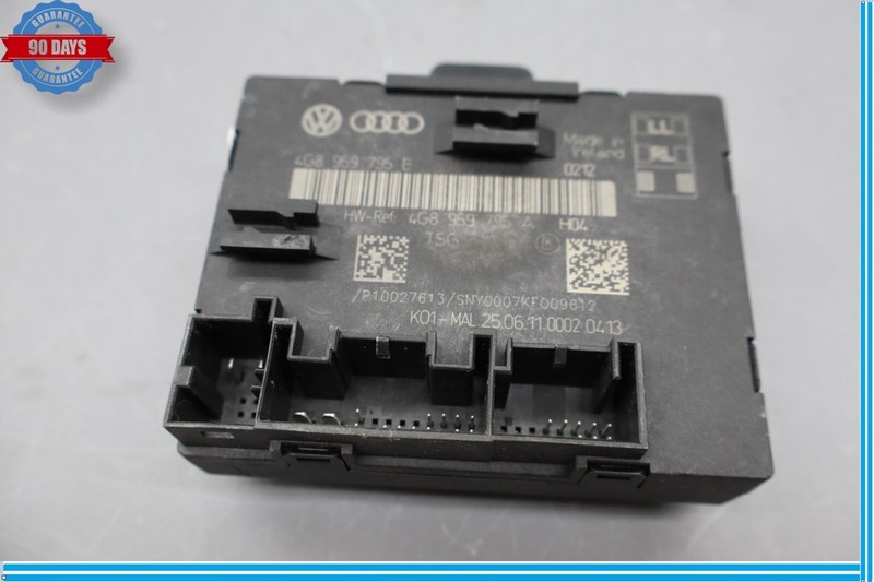 12-18 Audi A7 Rear Right Passenger Side Door Control Module 4G8959795E Oem
