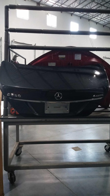2012 Mercedes-Benz S-Class Deck Lid Trunk Lid Black OEM 2217500275 Used