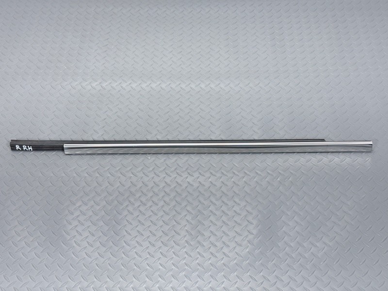 ✅ 19-26 RAM 1500 CREW CAB 5th OEM REAR RIGHT CHROME DOOR BELT OUTER WEATHERSTRIP