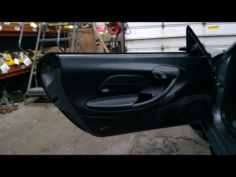 2001 BOXSTER Driver Left Front Door Trim Panel 1488544