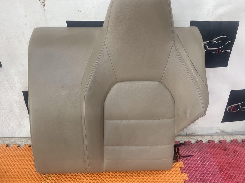 10-17 Mercedes W207 E350 Coupe Rear Top Upper Seat Cushion Cover Driver Beige