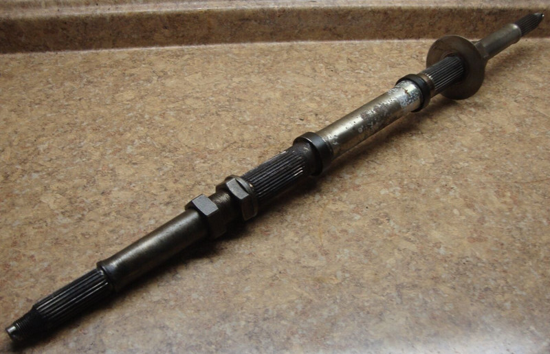 1993 Honda Fourtrax TRX300 TRX 300 2x4 Rear Axle Bolt Shaft Spline Back