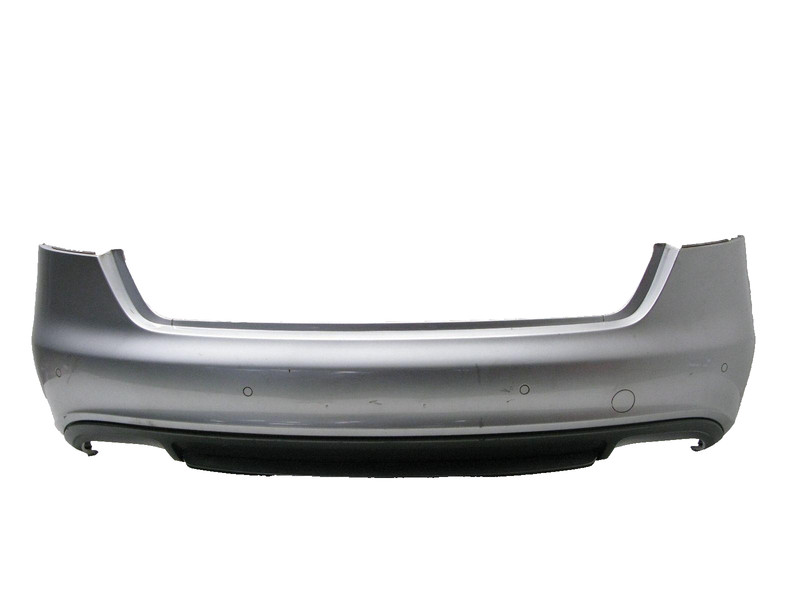 2010 S4 💚 10-12 AUDI A4 B8 SEDAN REAR BUMPER COVER ( NO SHIPPING ) SILVER OEM