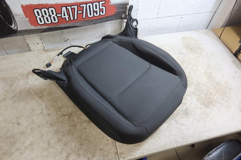 2018-2023 Jeep Wrangler JL OEM Front Right Passenger Seat Cushion Black Cloth