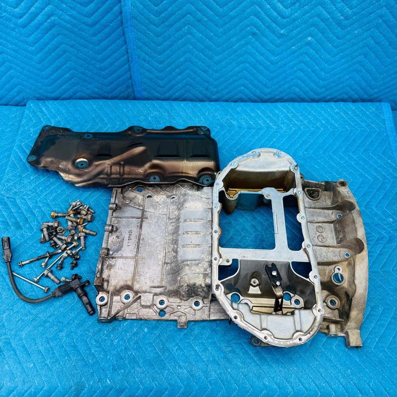 2007–2012 Lexus LS460 Upper Rear Engine Oil Pan OEM 1211138120