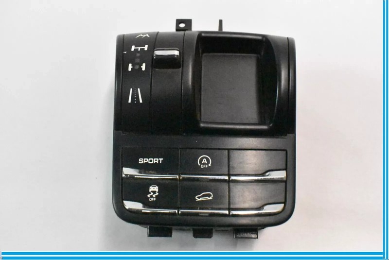 11-14 Porsche Cayenne 958 S Suspension Mode Selector Switch Panel 7P5927127 OEM