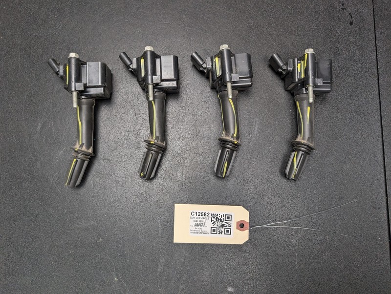 4PC Ignition Coil Set 2021 Chevrolet Malibu 12697989 2016 2017 2018 2019 - 2024