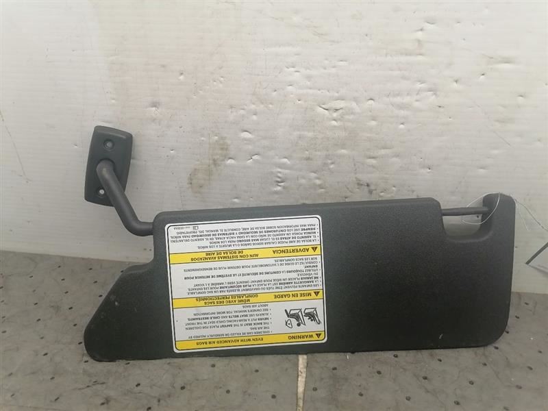 Passenger Right Sun Visor Black Fits 07-09 WRANGLER 798795