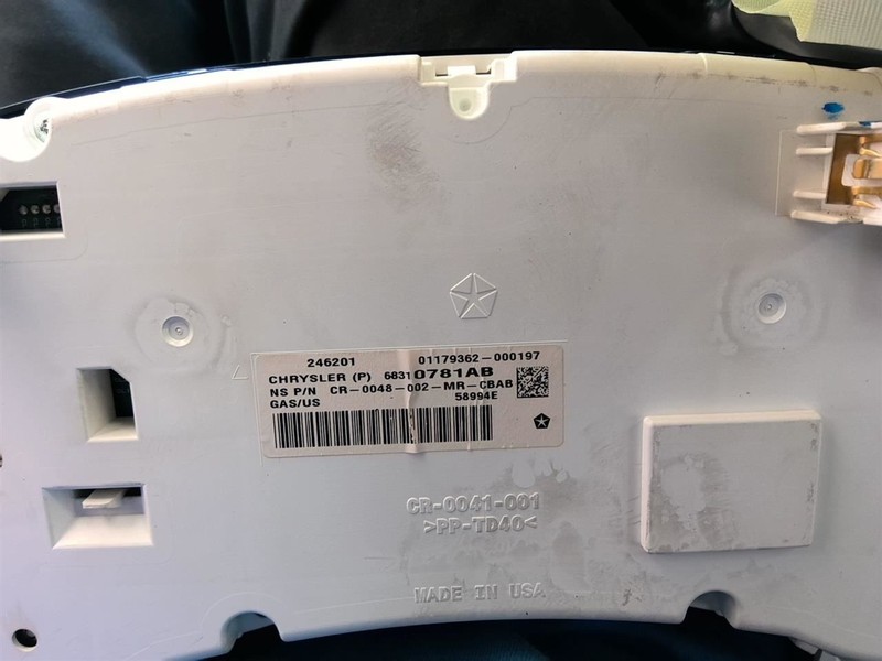 Speedometer 120 MPH ID 68310781 Fits 17-20 JOURNEY 1729972