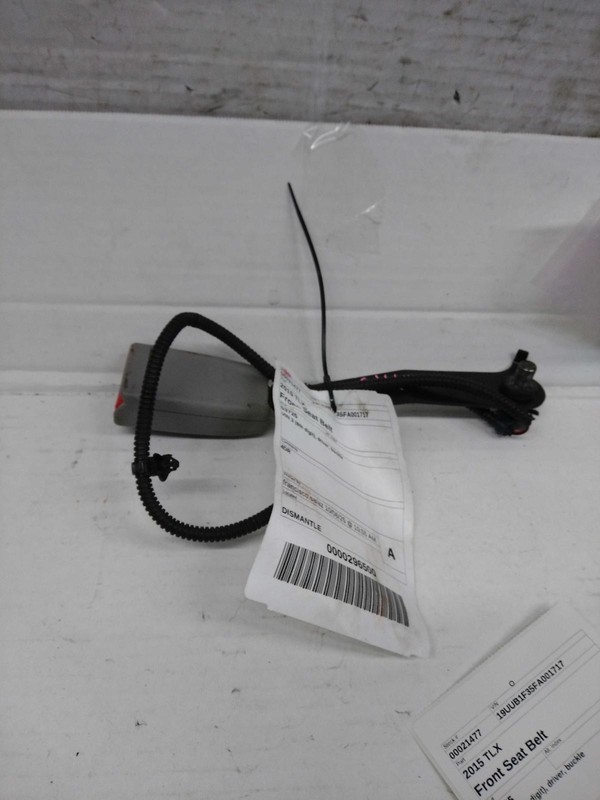2015 Acura TLX Black Seat Belt OEM 04816TZ3A10ZC 98K Miles 4DR