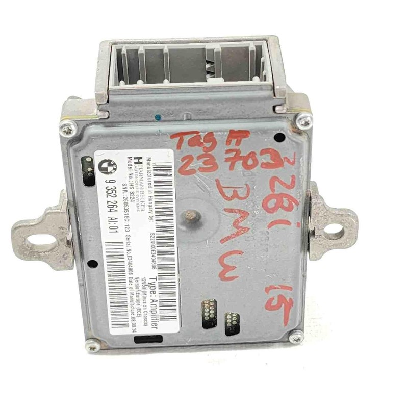 2015 BMW 328i Amplifier Audio Control Module Active Harman OEM 9352264