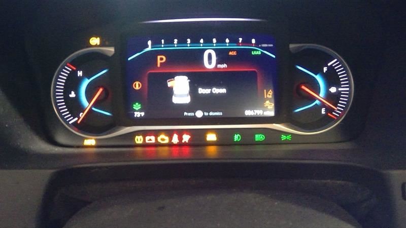 Speedometer Cluster US Market MPH EX-L AWD Fits 19 PILOT 3313158