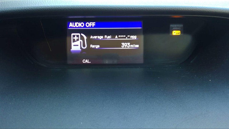 2012-2015 Honda CR-V CRV NON-NAV Screen Radio Stereo Info Menu 39710-T0A-A110-M1