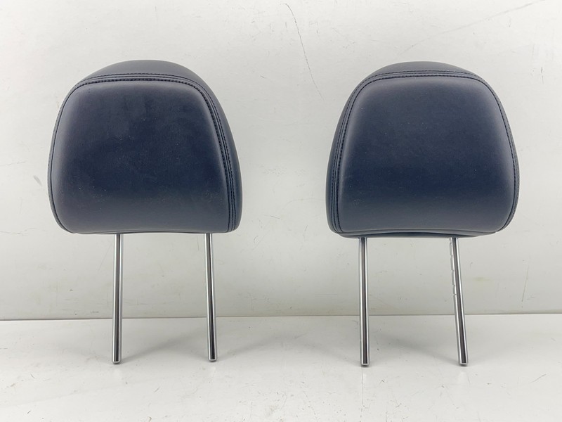 2014-2020 INFINITI Q50 FRONT SEAT UPPER HEADREST SET LEFT RIGHT OEM LEATHER 55K